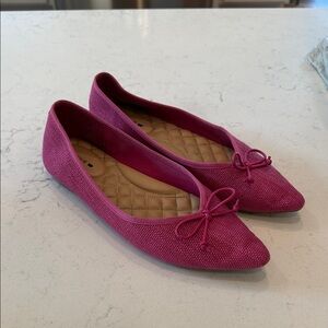 Birdies Goldfinch pointed toe slipper shoes